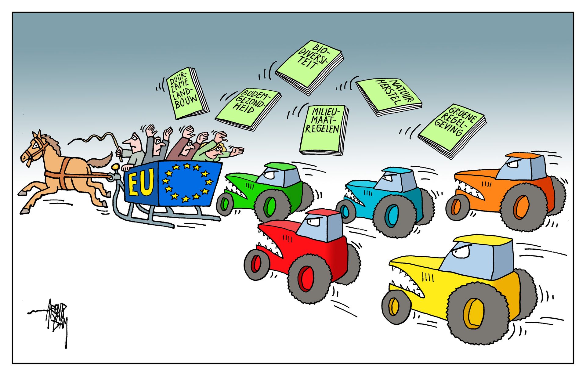 Boerenprotest&EU-milieuwetten